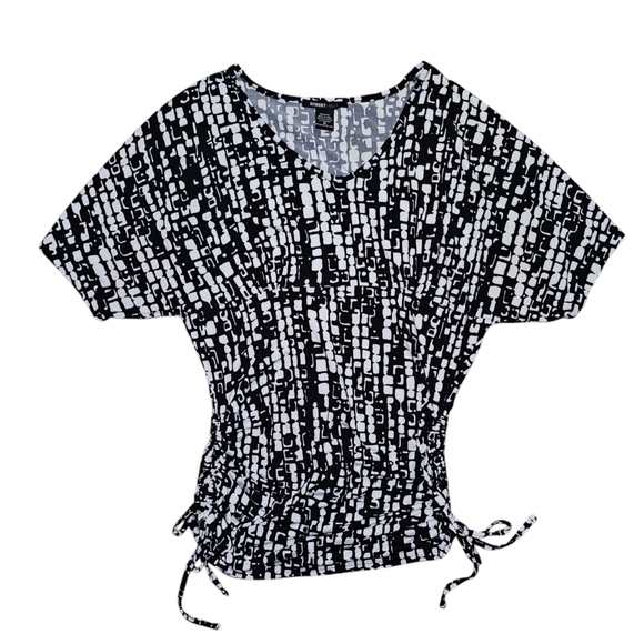 Robert Louis Ruched Waist Blouse - Picture 1 of 5